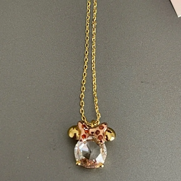 Disney X Kate Spade New York Minnie Pendant Necklace - Picture 4 of 6